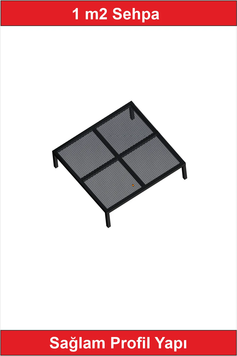 1m2 Platform Sehpa - Görsel 1